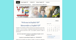 Desktop Screenshot of englishvip.com.ve