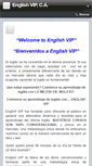 Mobile Screenshot of englishvip.com.ve